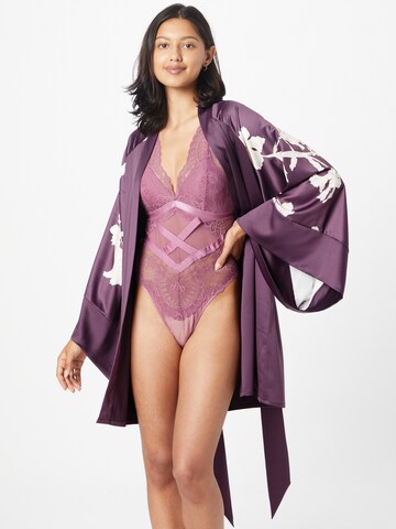 Hunkemöller Dressing Gown 'Isla' in Purple