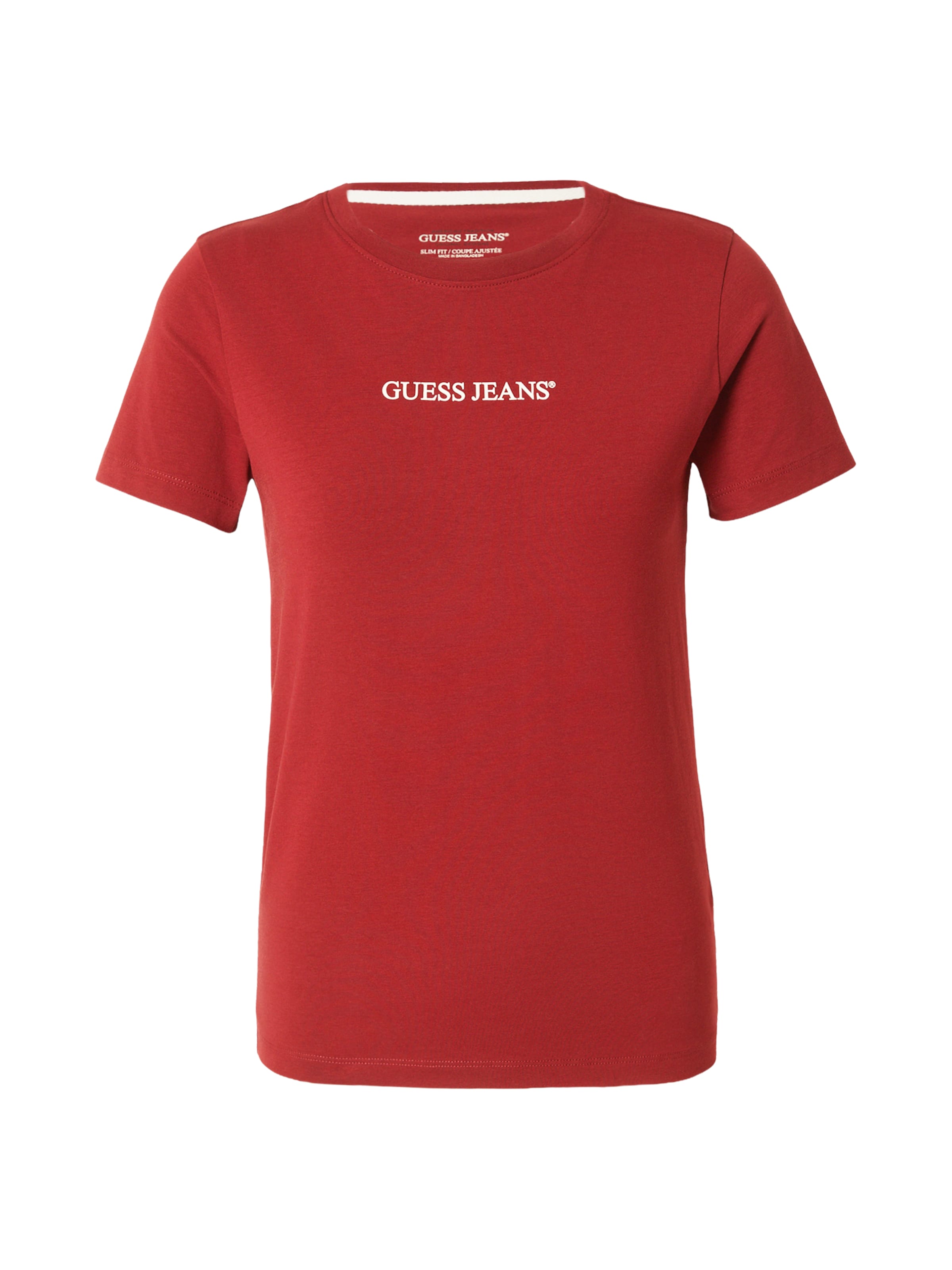 GUESS JEANS - Camiseta en rojo: frente
