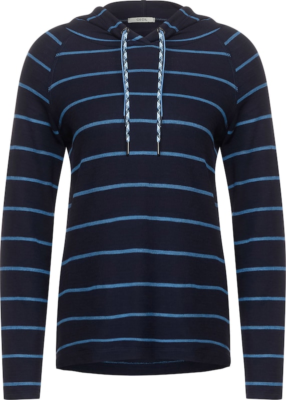 CECIL Shirt in Hellblau Dunkelblau CECIL Shirt in Hellblau Dunkelblau