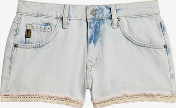 Superdry Shorts 'Hot' in Blau: Vorderseite
