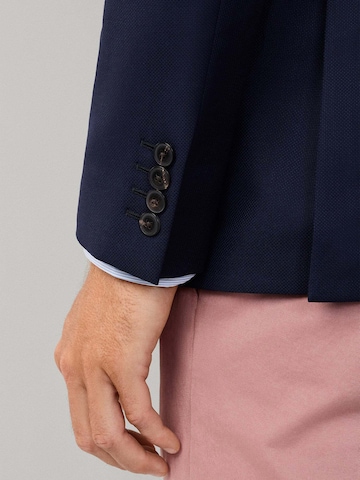 Hackett London Slim fit Suit Jacket 'Hopsack' in Blue
