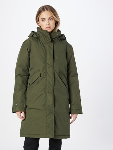 Manteau fonctionnel 'Josefine' Didriksons en vert : devant