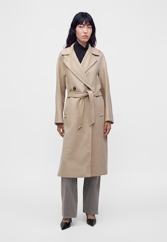 Weekend Max Mara Ανοιξιάτικο και φθινοπωρινό παλτό 'RESINA' σε μπεζ: μπροστά