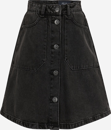 Noisy May Petite Skirt 'SUNNY' in Grey: front