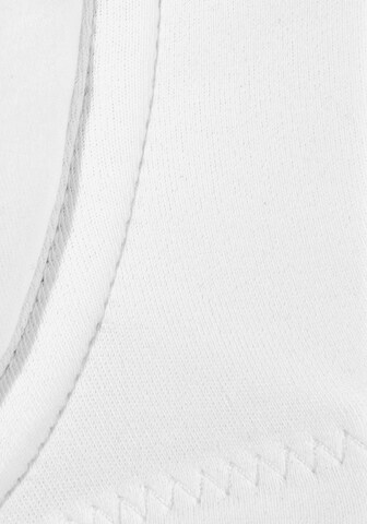 NUANCE Minimizer T-Shirt-BH ohne Schale in Weiß