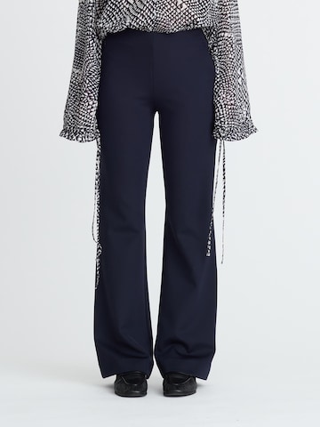 Minx Boot cut Trousers 'JOAN' in Blue