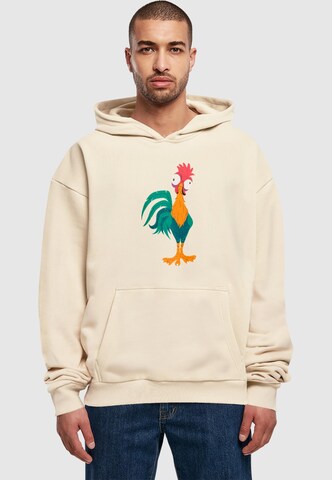 Sweat-shirt ABSOLUTE CULT en beige : devant