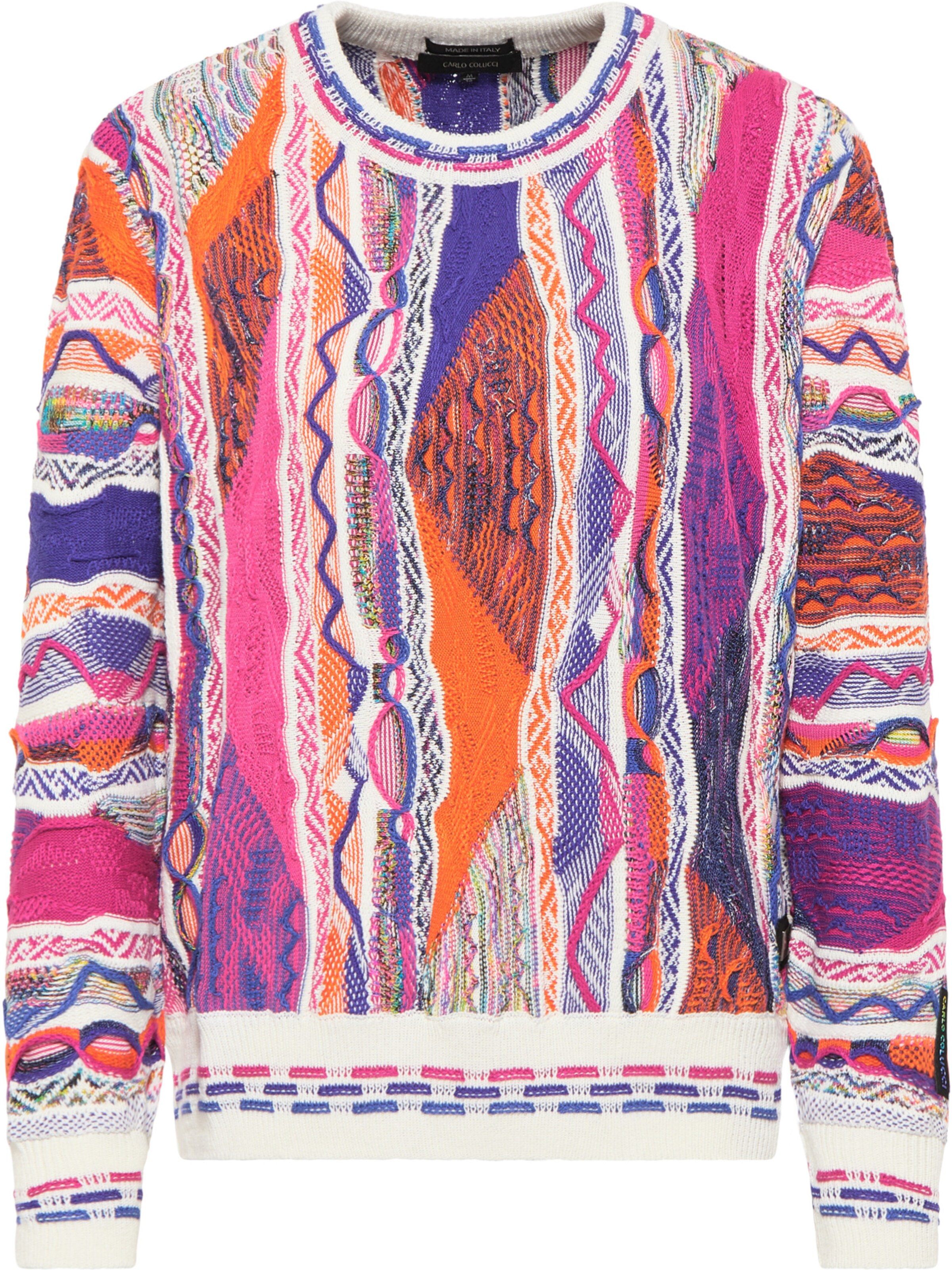 Carlo Colucci Pullover 'Constantina' in Mischfarben: Vorderseite