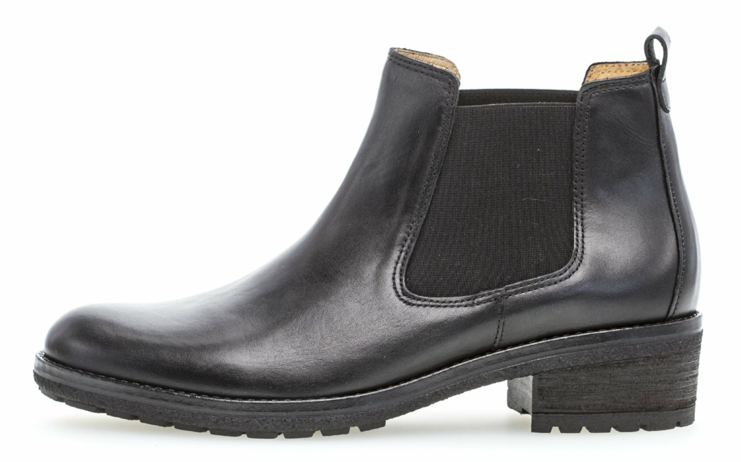 GABOR Chelsea Boots in Schwarz