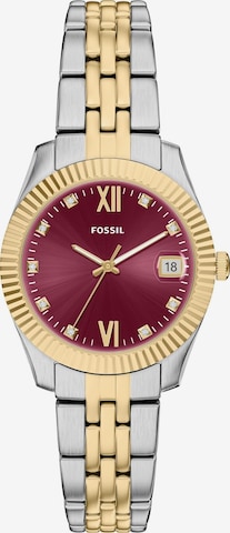 FOSSIL Analoguhr in Gold: Vorderseite