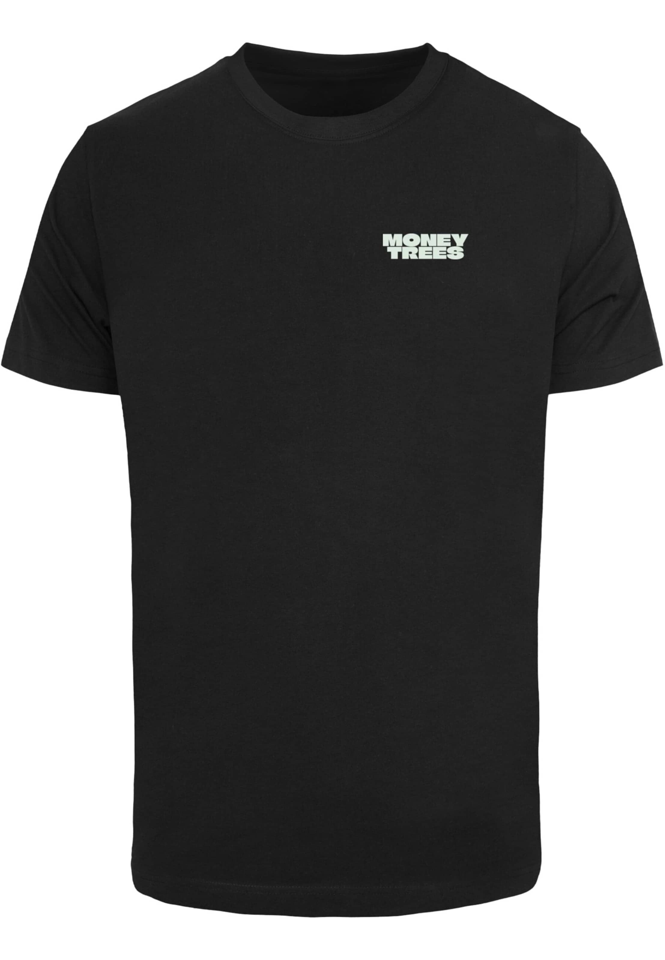 Mister Tee Särk 'Money Trees', värv must: eest vaates