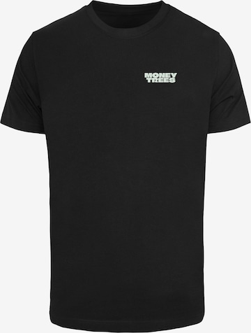 T-Shirt 'Money Trees' Mister Tee en noir : devant