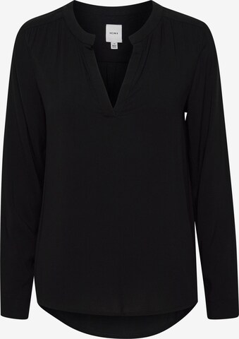 ICHI Blouse ' MAIN ' in Black: front