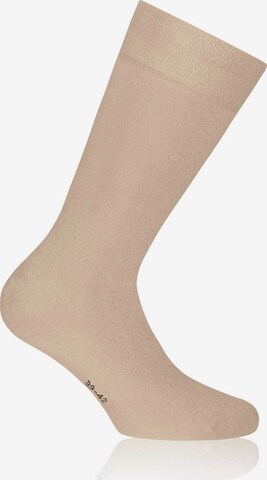 Chaussettes Rohner Socks en beige