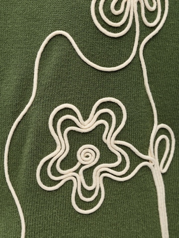OBJECT Sweter 'OBJLANEY RUBIN' w kolorze zielony