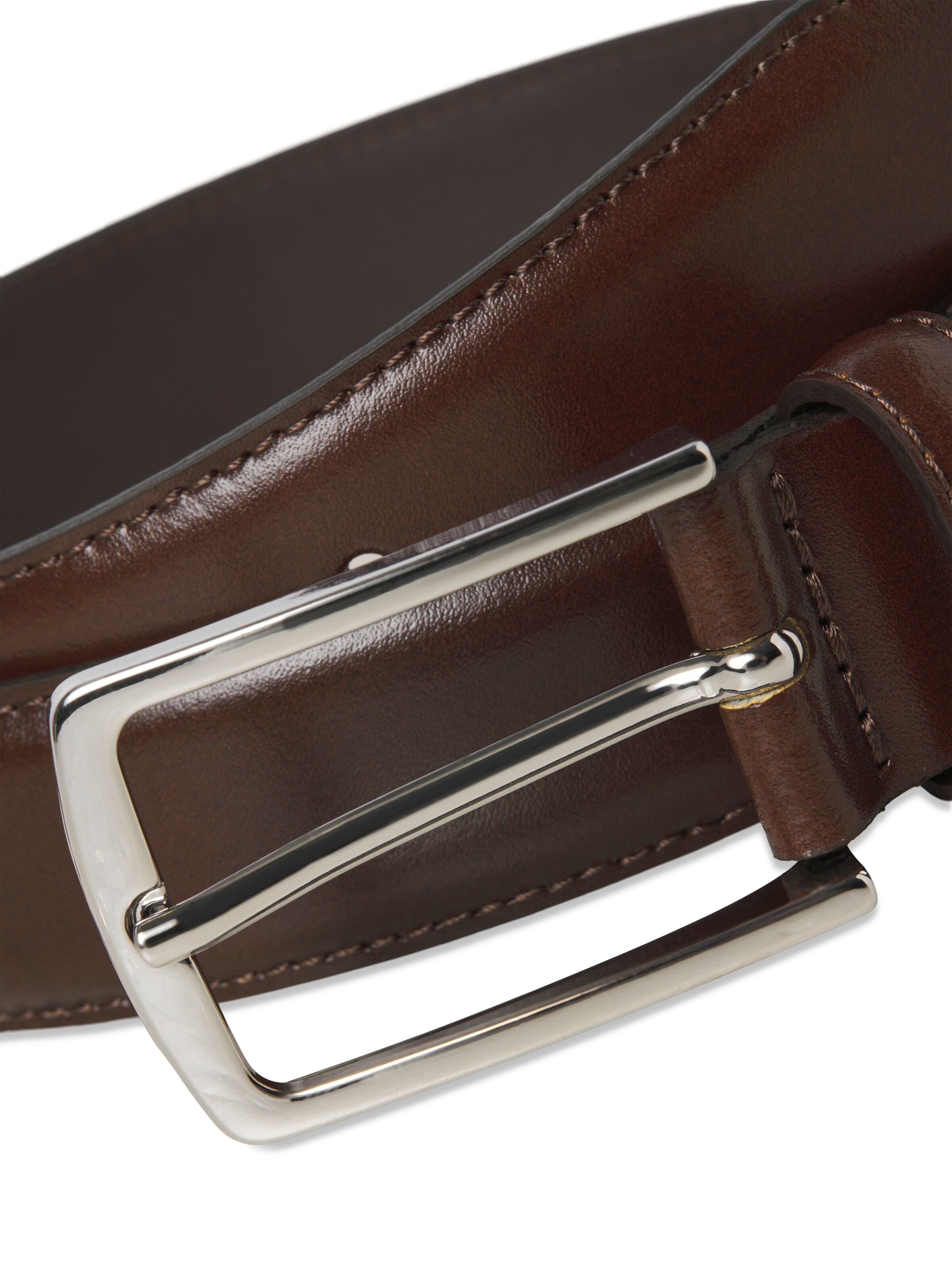 JACK & JONES Gürtel 'JJCHRISTOPHER' in Braun