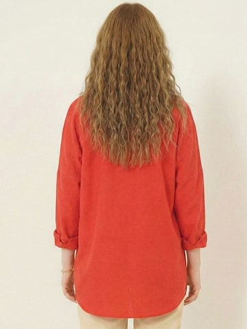 Bigdart - Blusa 'Hemden' em vermelho
