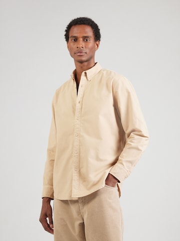 LEVI'S ® Regular fit Skjorta 'Authentic' i brun: framsida