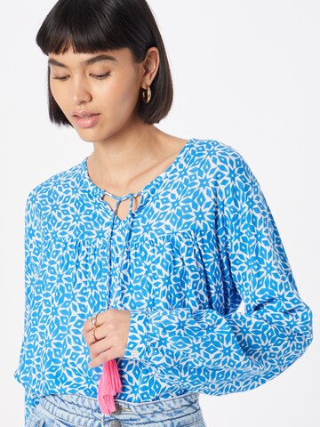 Zwillingsherz Bluse 'Irma' in Blau