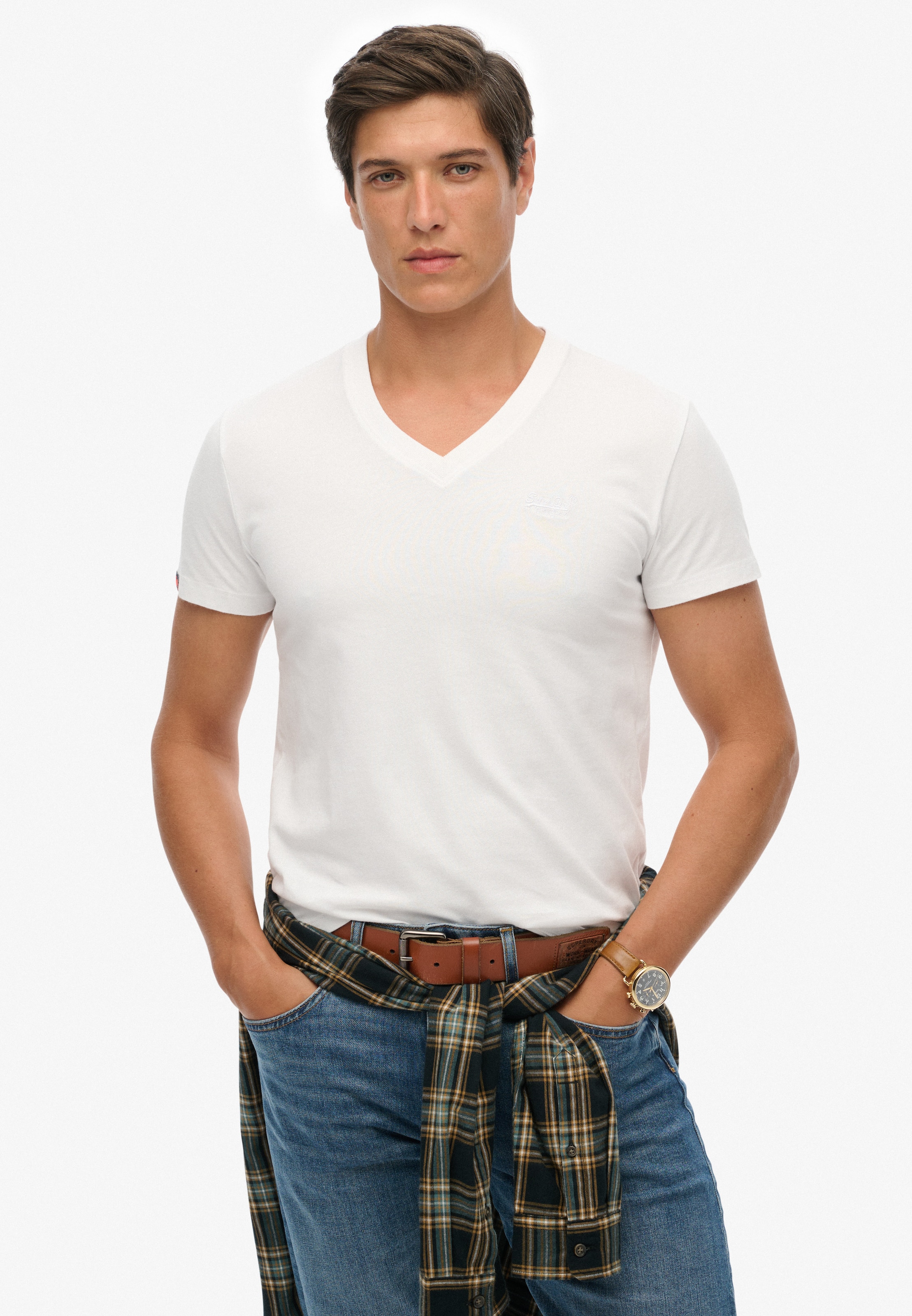 Superdry & Co Tričko - Biela: predná strana