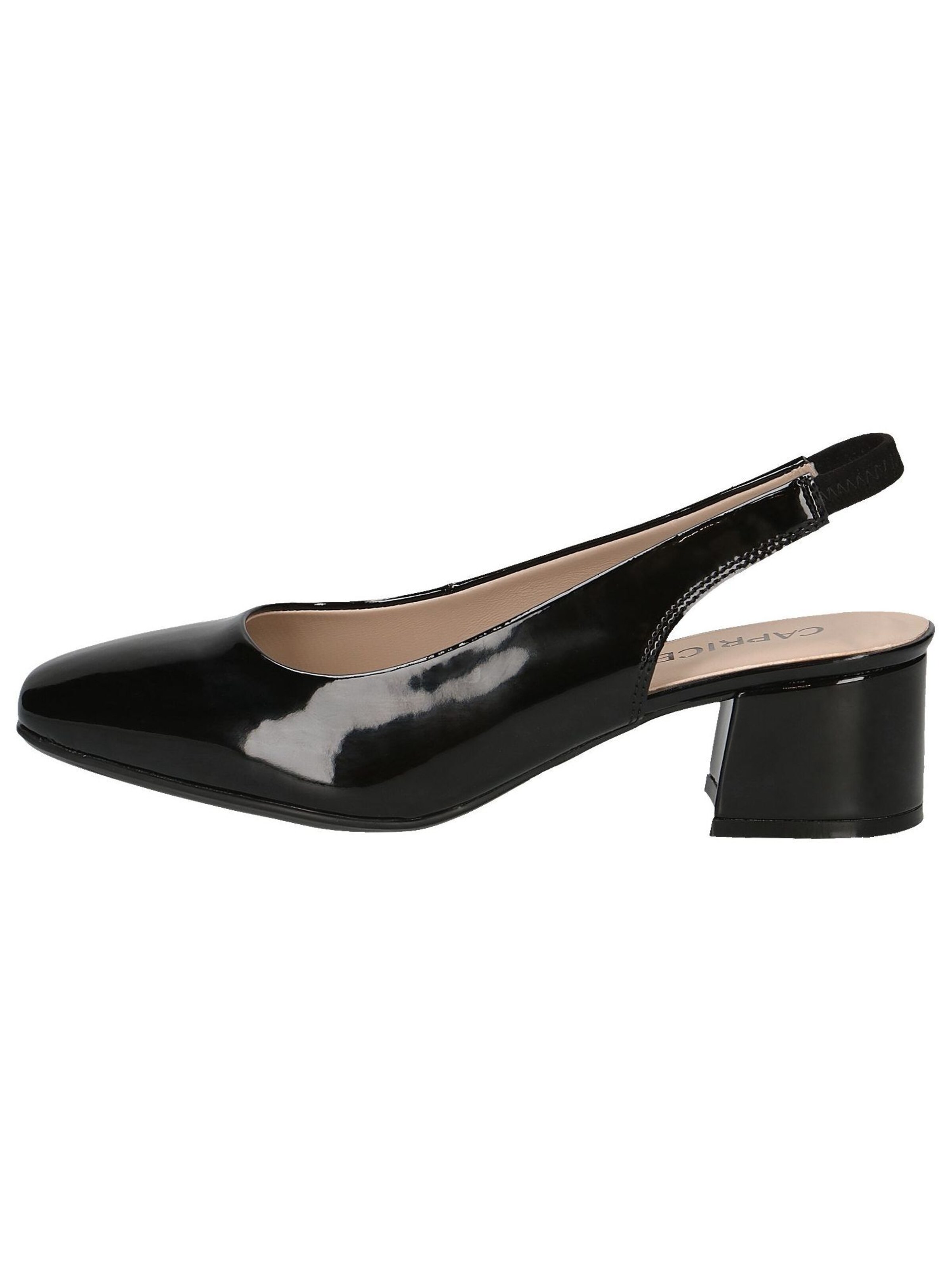 Escarpins à bride arrière CAPRICE en noir