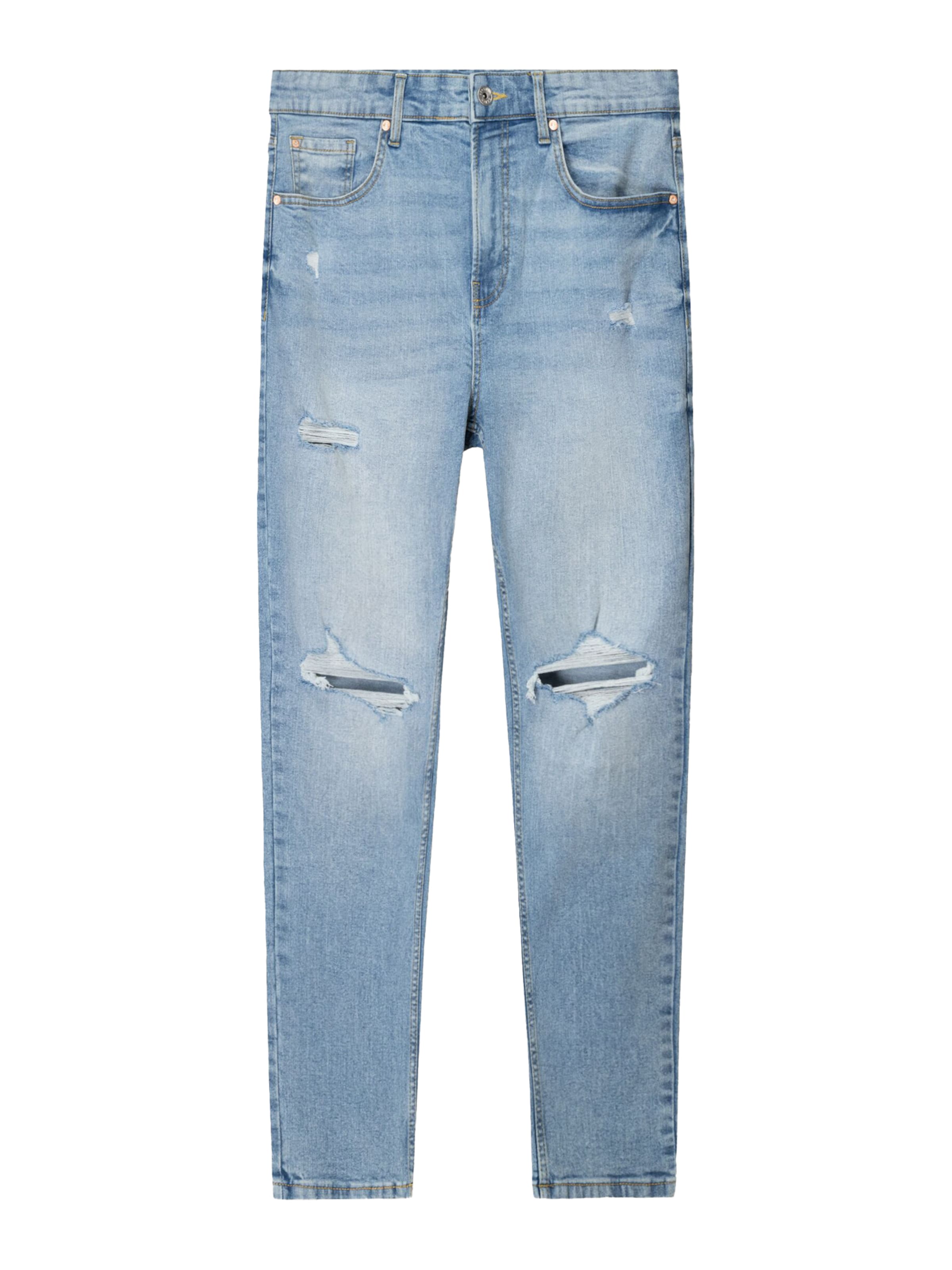 Bershka Дънки в синьо: отпред