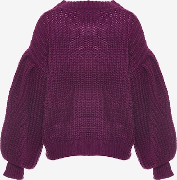 Libbi Sweater in Purple