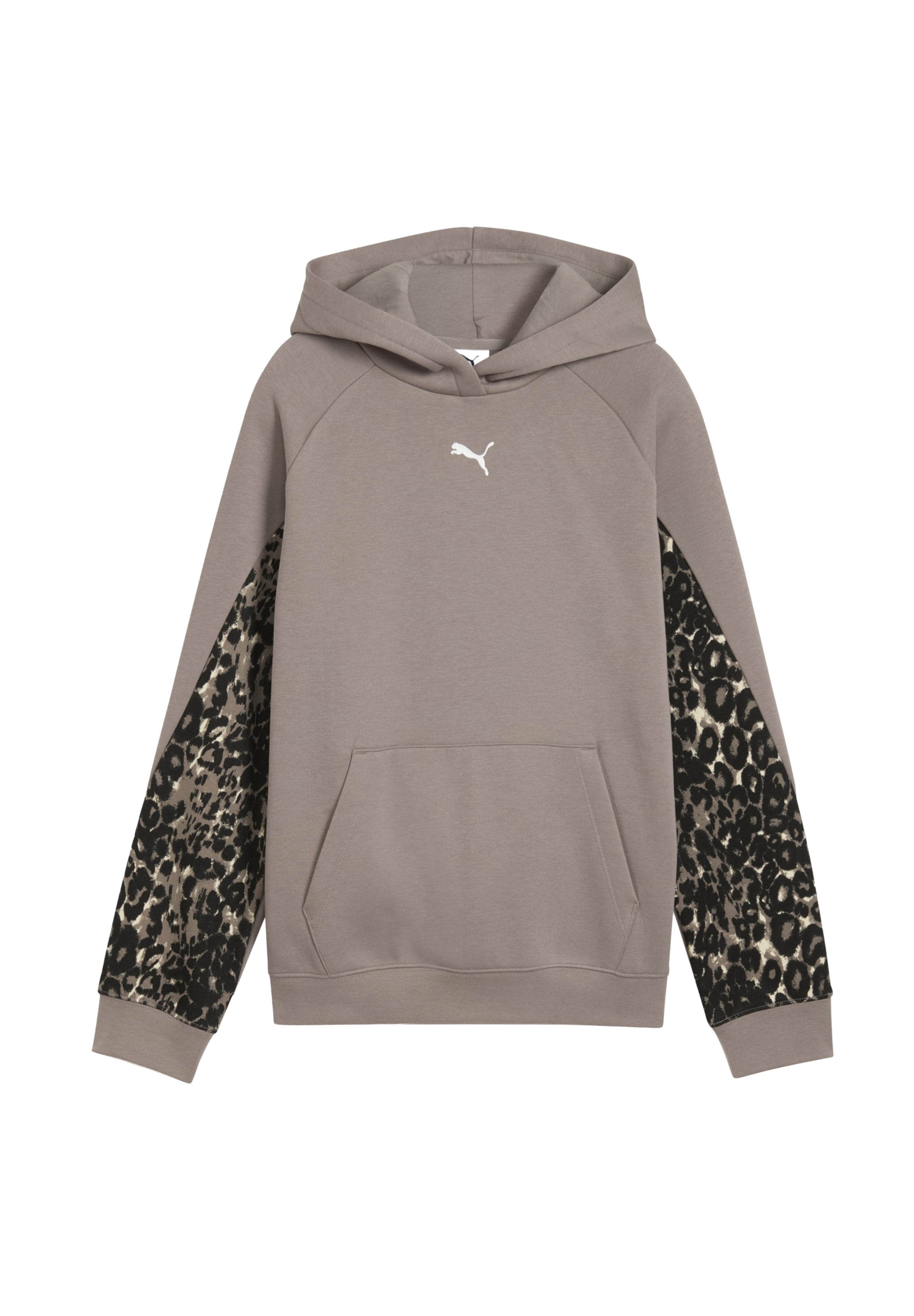 PUMA Mikina - Sivá: predná strana