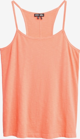 Haut Superdry en orange : devant