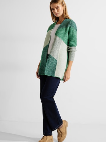 CECIL Knit Cardigan in Green