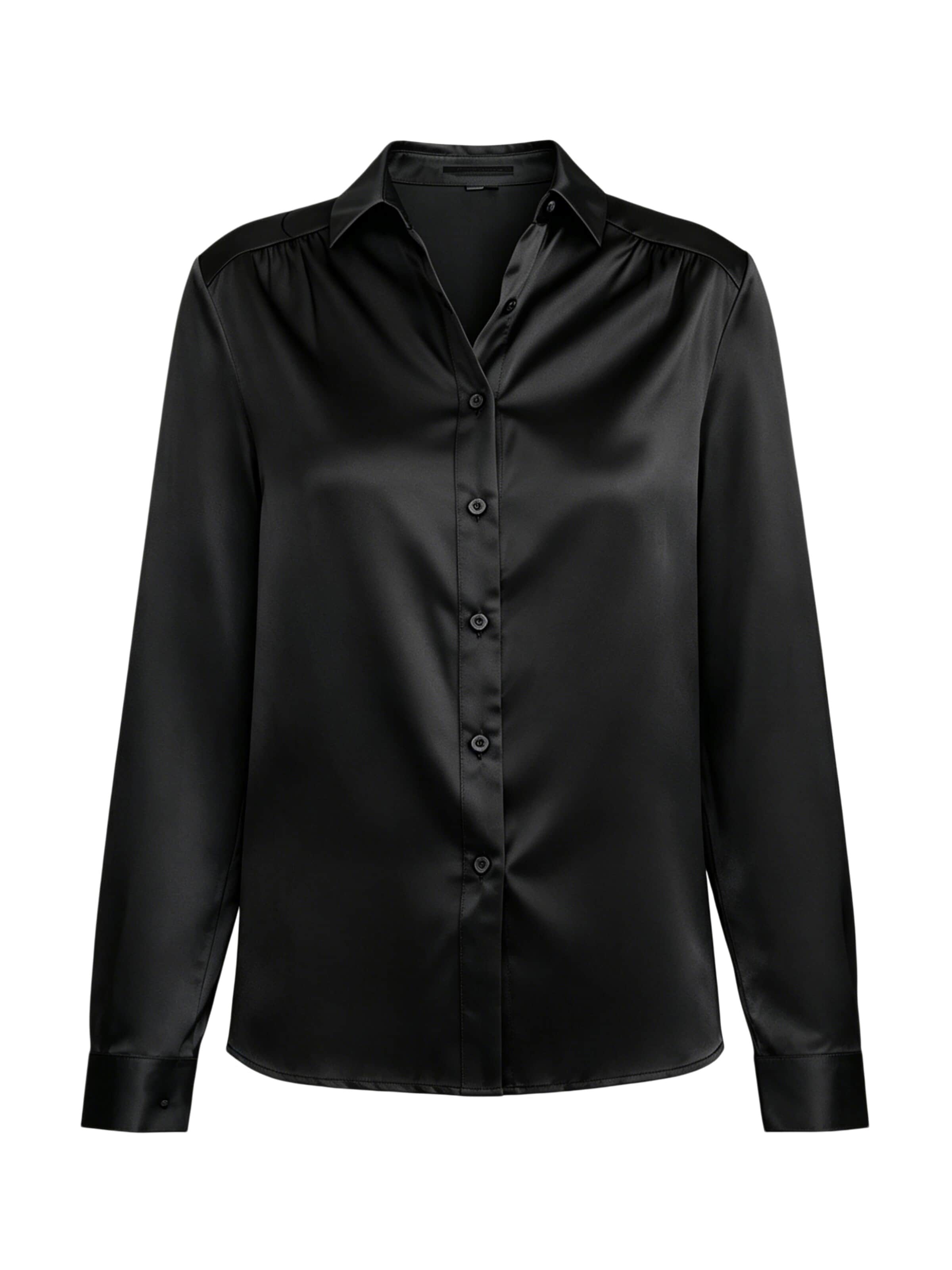 Lilysilk Bluse‌‌‌‌‌‌‌‌‌ in Schwarz: Vorderseite