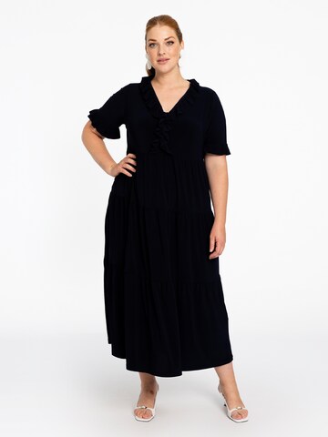 YOEK Jurk in Blauw