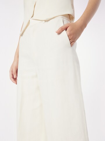 DRYKORN Wide leg Pants 'Desk' in White