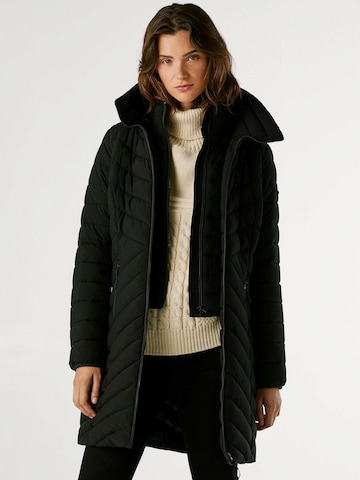Pepe Jeans Wintermantel in Zwart: voorkant
