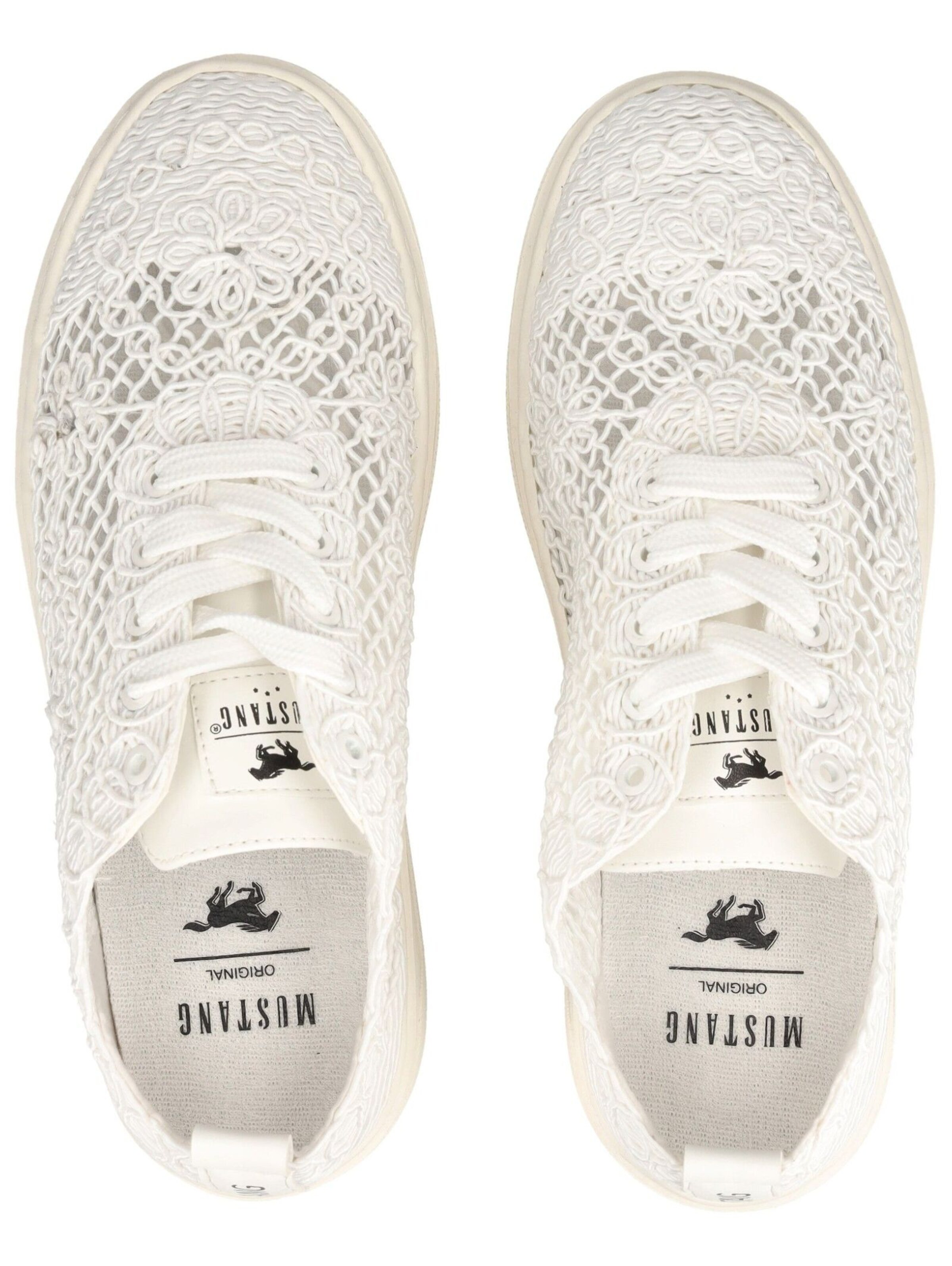 MUSTANG Sneakers laag in Wit