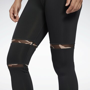 Reebok Skinny Workout Pants in Black