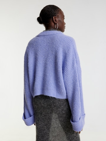 EDITED Knit Cardigan 'Violetta' in Purple