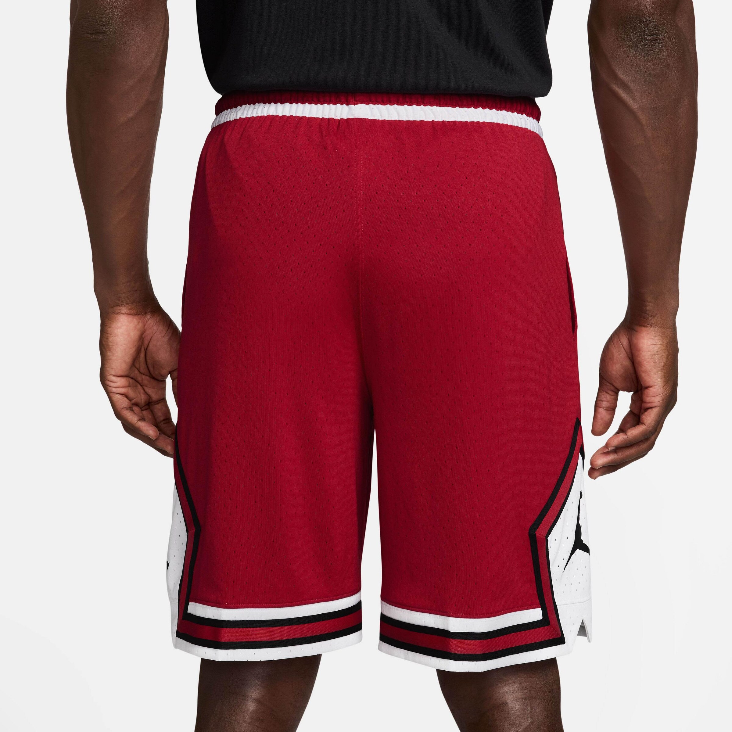 Jordan Regular Athletic Pants 'Diamond' in Red
