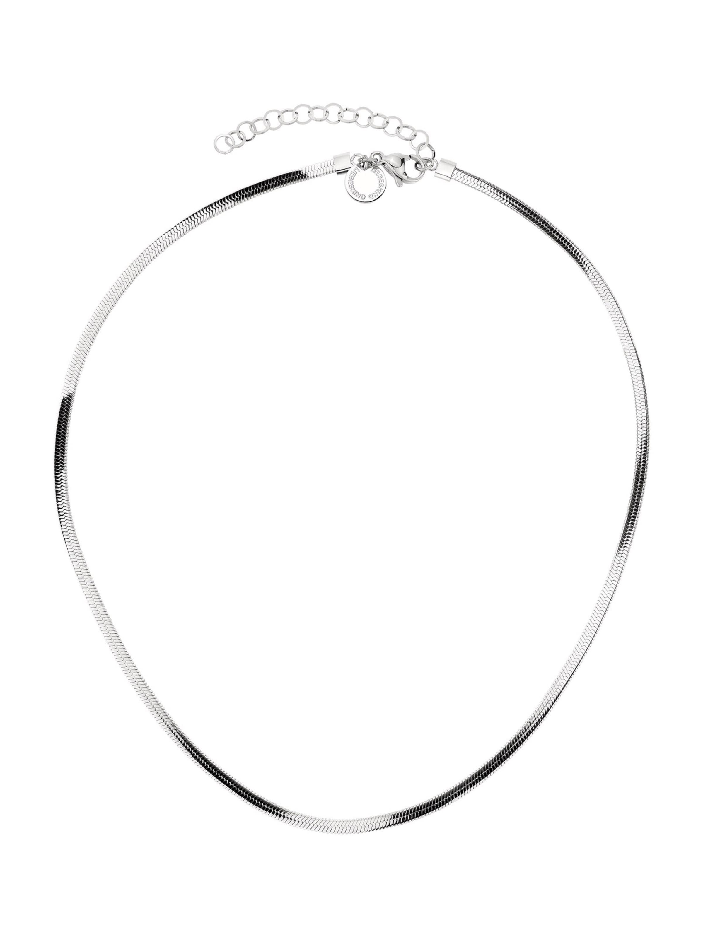 Chaîne Liebeskind Berlin en argent : devant