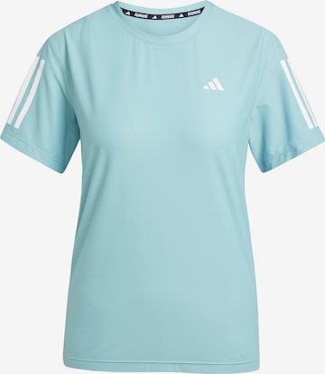 T-shirt fonctionnel 'Own The Run' ADIDAS PERFORMANCE en vert : devant