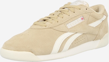 ReebokNiske tenisice - bež boja: prednji dio