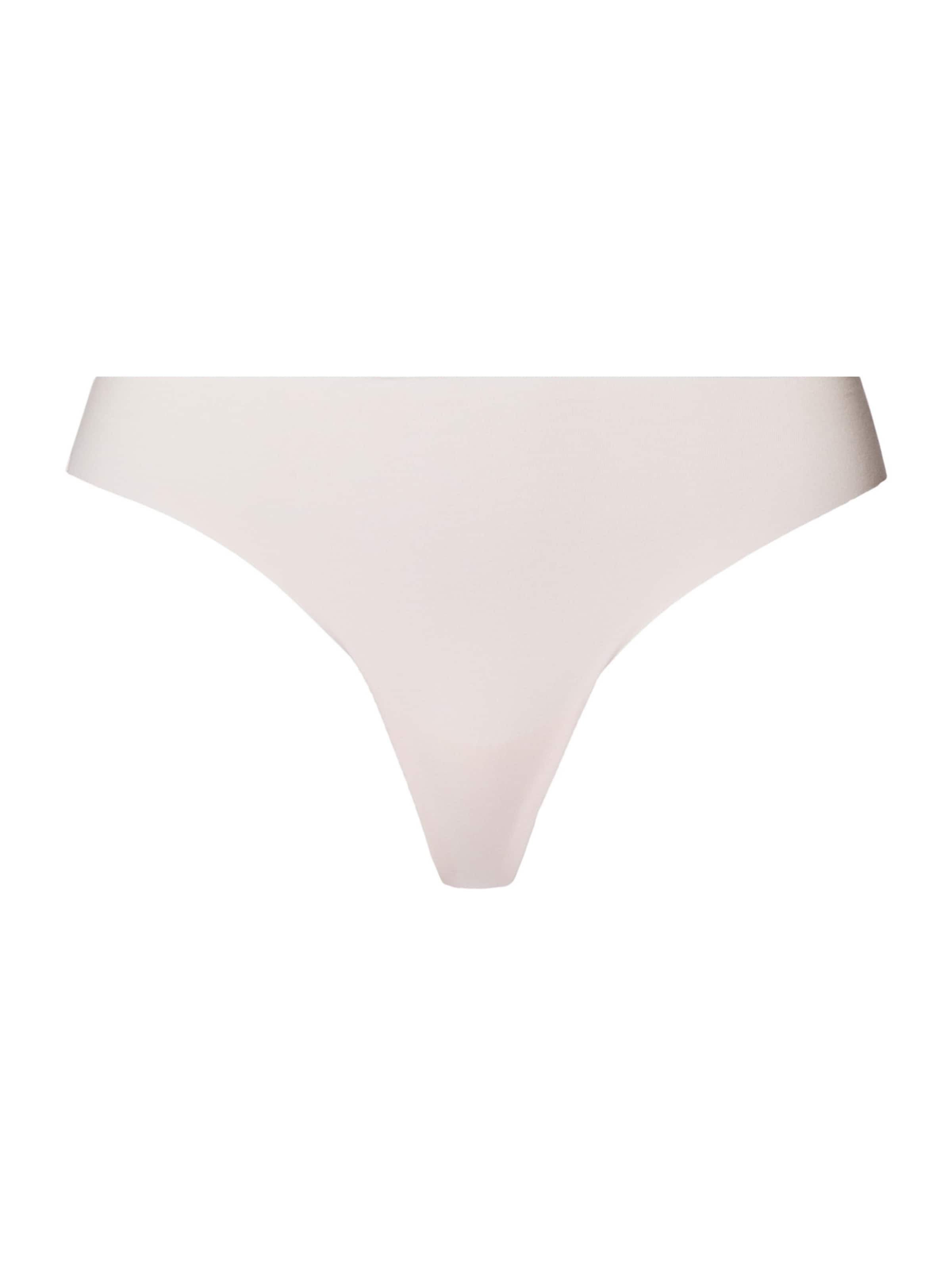 Hanro String ' Invisible Cotton' in Wit: voorkant