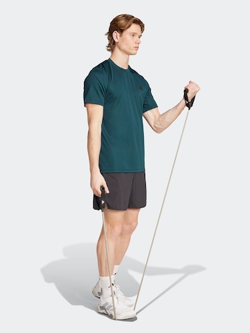 ADIDAS PERFORMANCE Funkčné tričko 'Train Essentials' - Modrá: predná strana