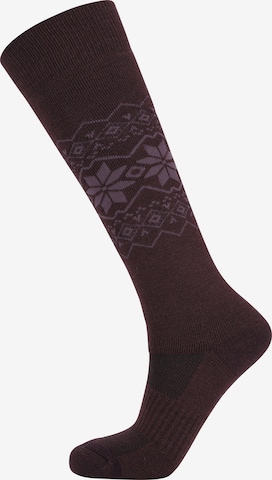 ENDURANCE Athletic Socks 'Ossar' in Purple: front