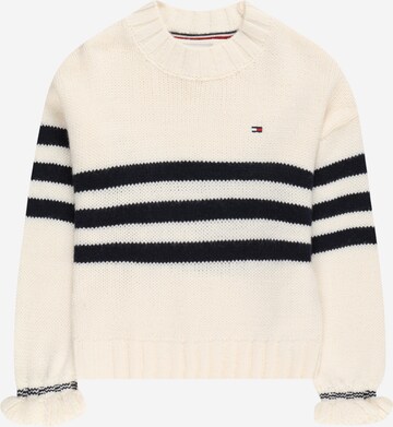 TOMMY HILFIGER Trui in Beige: voorkant