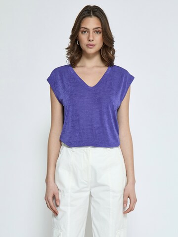 DESIRES T-Shirt 'Bob' in Blau: Vorderseite