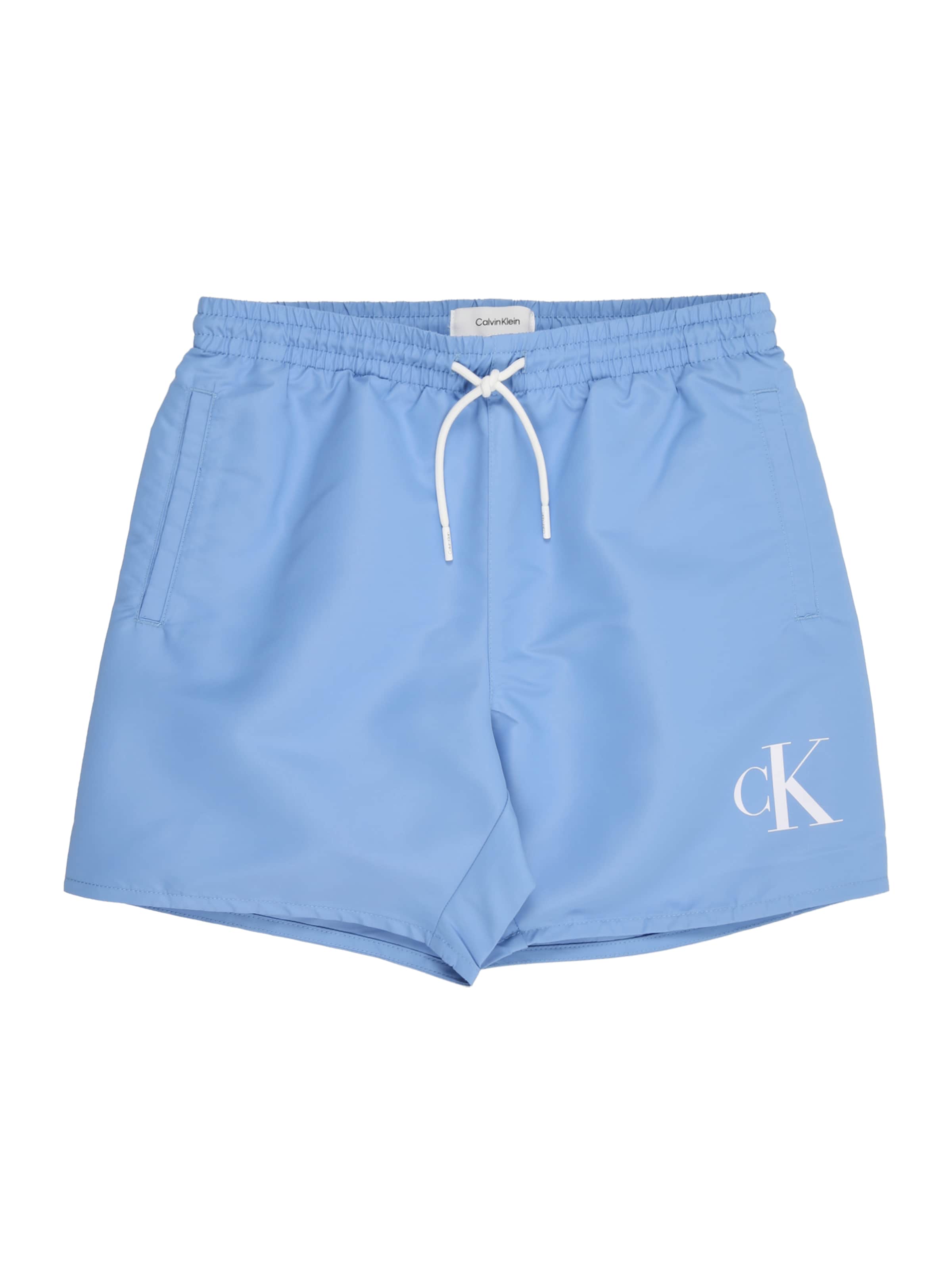 Calvin Klein Swimwear - Bermudas en azul: frente