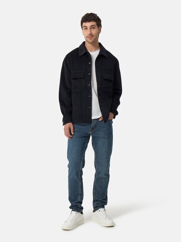 CASH-MERE.CH Regular fit Overhemd in Blauw