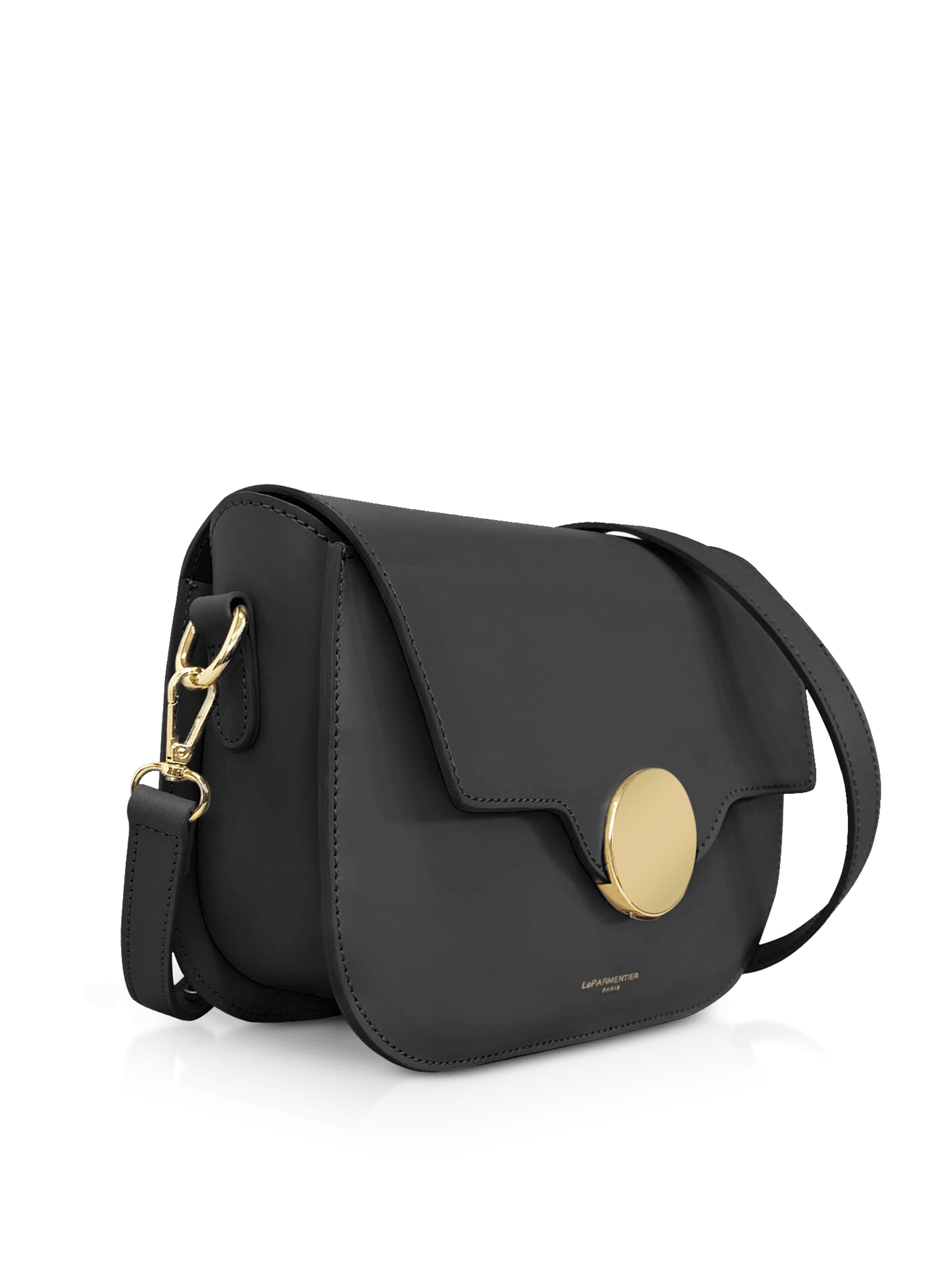 LeParmentier - Bolso de hombro 'San Pedro' en negro