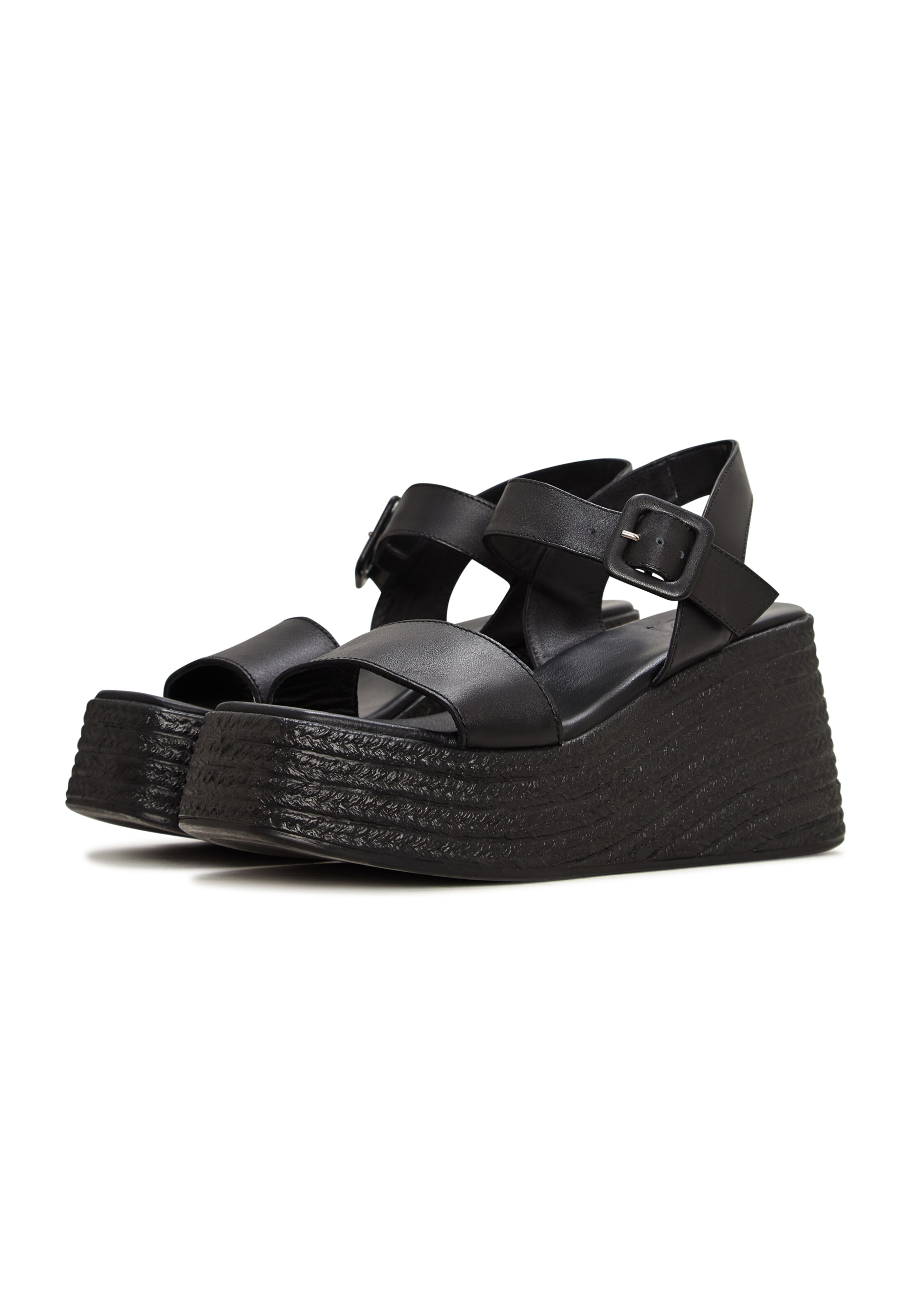 CESARE GASPARI Sandals in Black